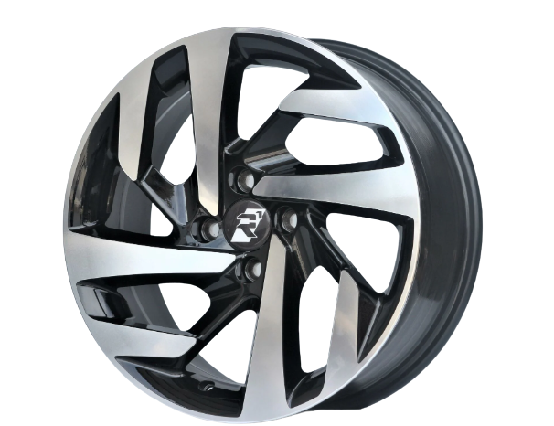 6.5X16 4X100 ET35 67.1 Black Diamond Jant