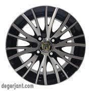 6.0X14 4X108 404 ET25 67.1 Black Diamond
