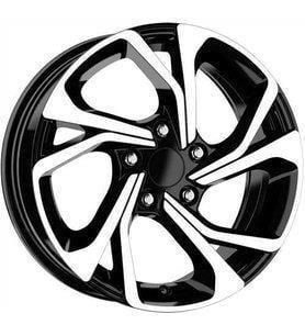 EMR 6.5X16 4X100 ET35 67.1 BLACK DIAMOND JANT