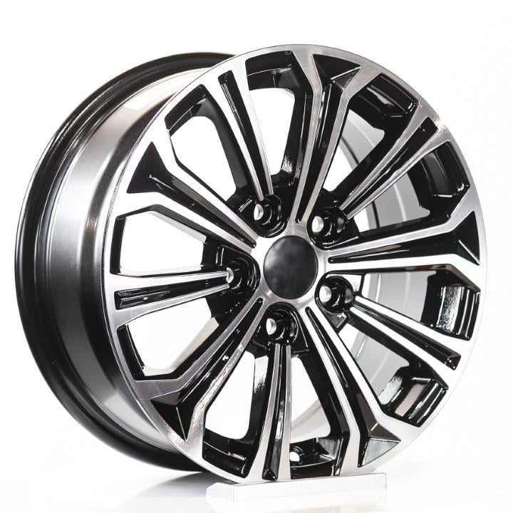 EMR 6.5X15 5X114 ET39 67.2 Black Diamond Jant