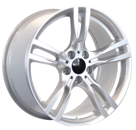 9.0X19 5X120 ET45 72.6 Silver Jant