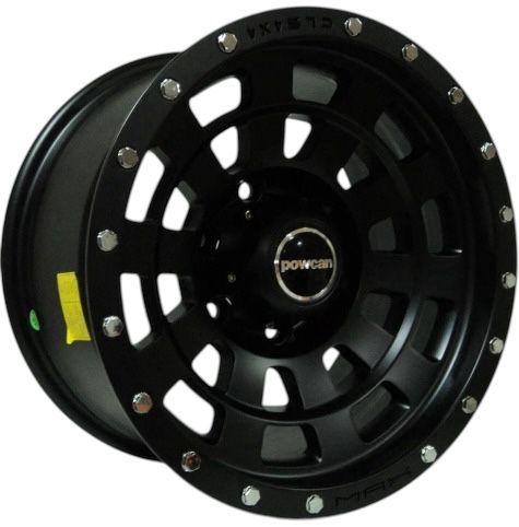POWCAN 8.5X16 BK-5186 6X139.7 ET-15 110 MAT BLACK JANT