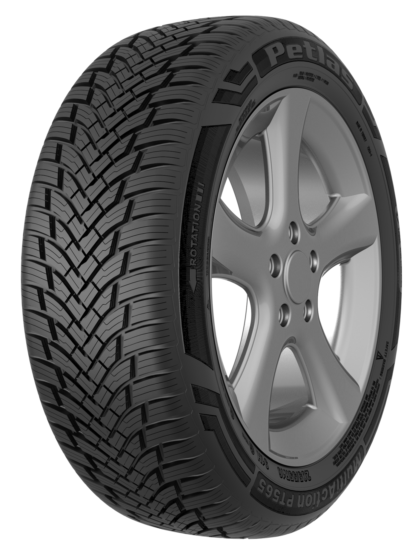 Petlas 205/60R16 TL 92V Multi Action PT565 Otomobil Dört Mevsim Lastiği (2024)