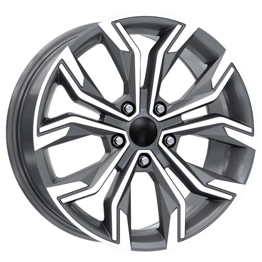 Emr 7.5X17 4X100 ET40 60.1 Gun Metal Jant