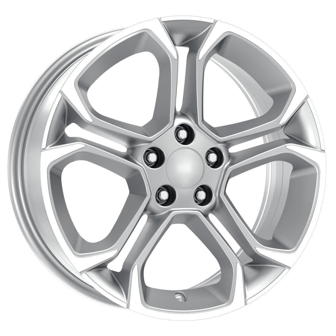 EMR 6.5X16 5X98 ET35 58.1 Silver Diamond Jant