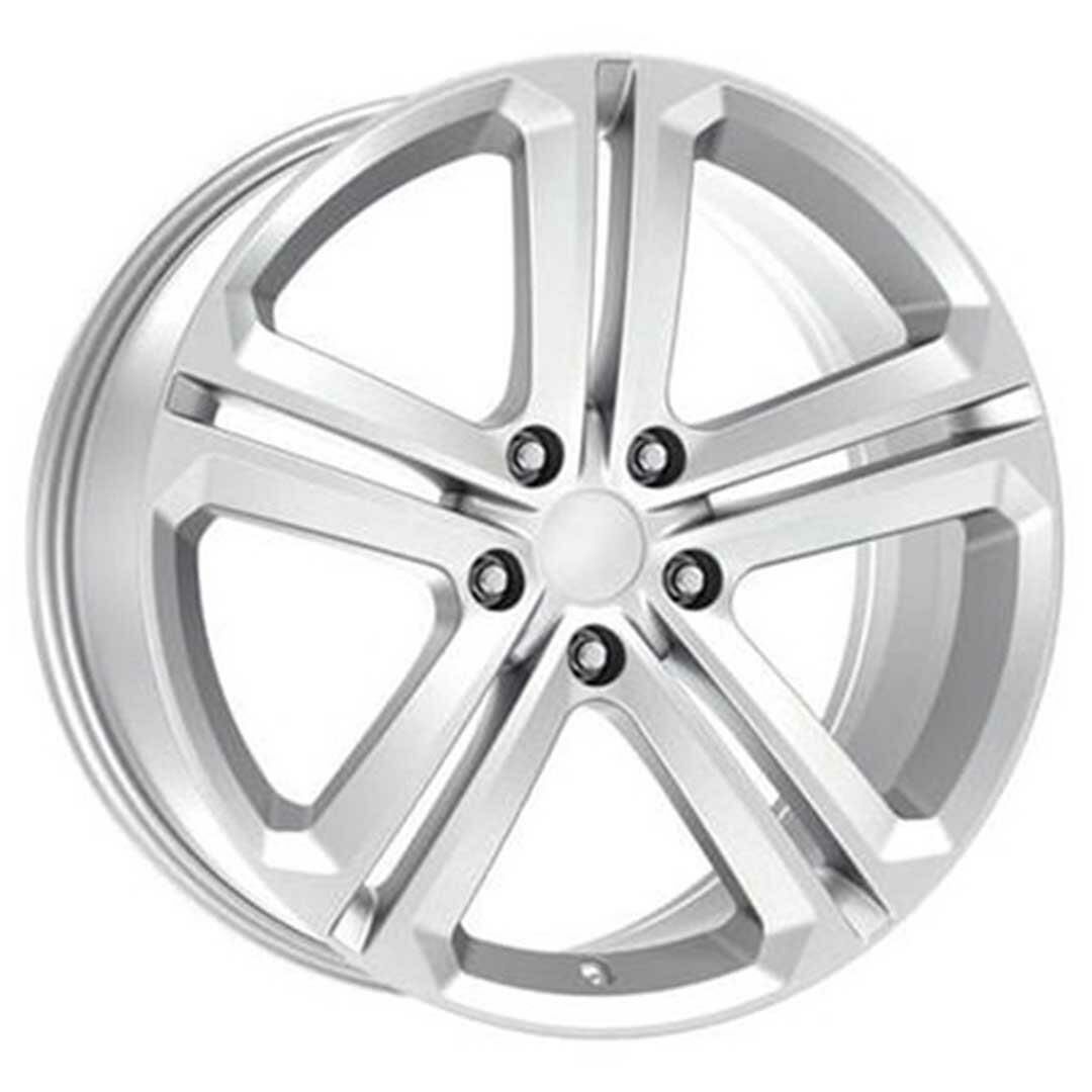 8.0X18 5X100 ET38 57.06 Crystal Silver Jant
