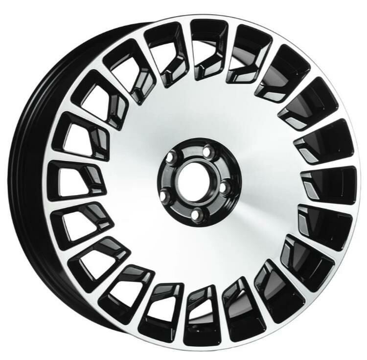 8.5X20 5X112 ET38 66.6 Black Diamond Jant