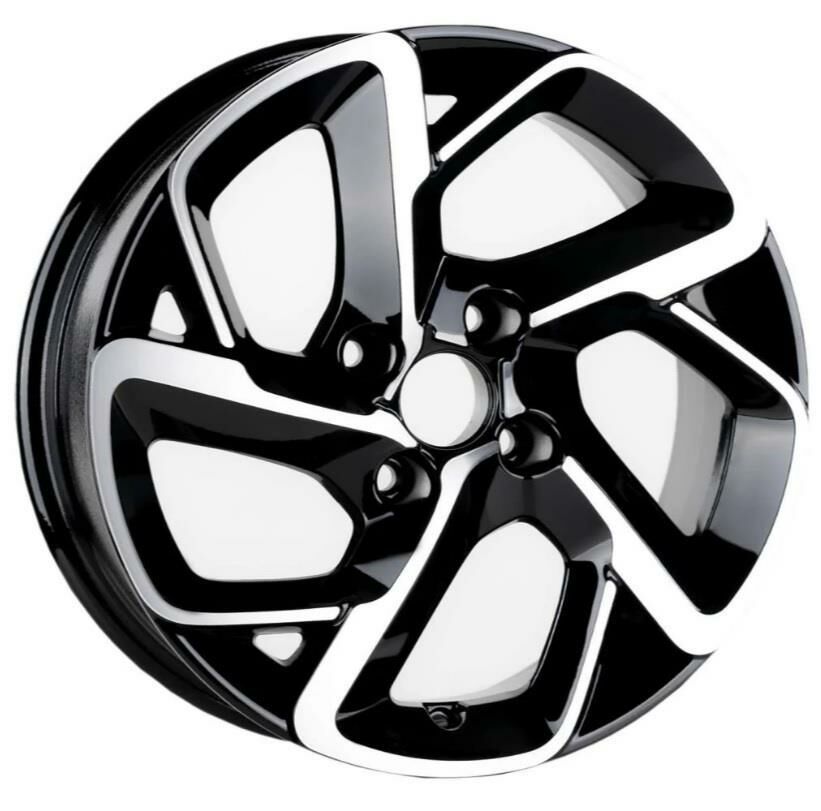 6.5X16 4X108 ET25 65.1 Black Diamond Jant
