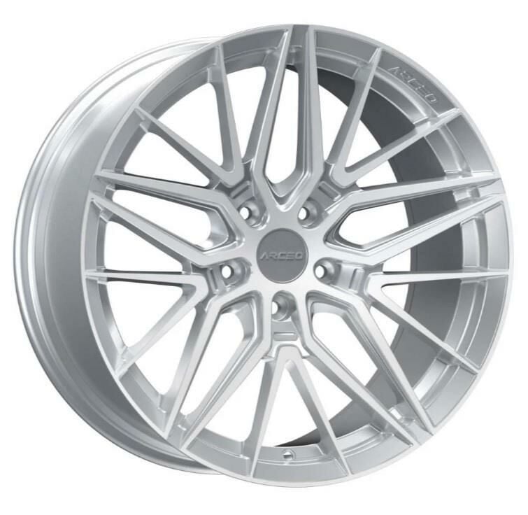 8.0X18 5X105 ET35 73.1 Silver Diamond Jant