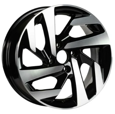 6.5X15 4X108 ET25 65.1 Black Diamond Jant
