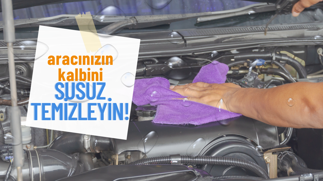 Aracınızın Kalbini Susuz Temizleyin: Susuz Motor Temizleme Spreyi ile Tanışın!