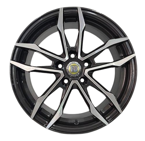 7.5X17 5X114 761 ET35 72,60 Gun Metal Diamond