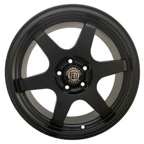 7.5X17 5X114 737 ET40 72.6 Matt Black Jant