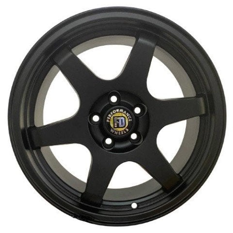 7.5X17 5X114 737 ET40 72.6 Matt Black Jant