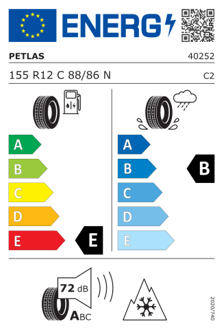 Petlas 155R12C TL 88/86N 8PR Full Grip PT935 Hafif Ticari Kış Lastiği (2022)