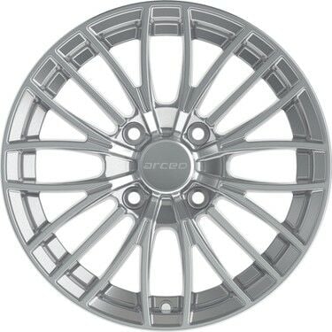 6.5X15 4X100 ET35 67.1 Crystal Silver Jant