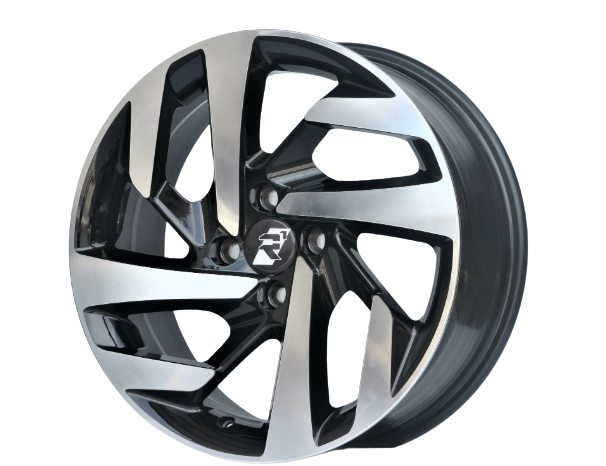 6.5X16 4X100 ET35 67.1 Black Diamond Jant