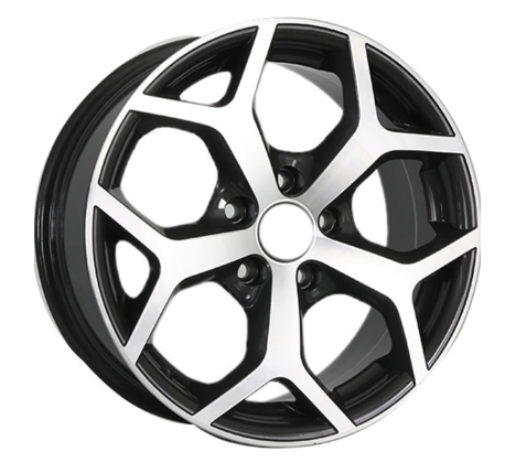 FD 6.0X14 4X100 419 ET35 67.1 BLACK DIAMOND JANT