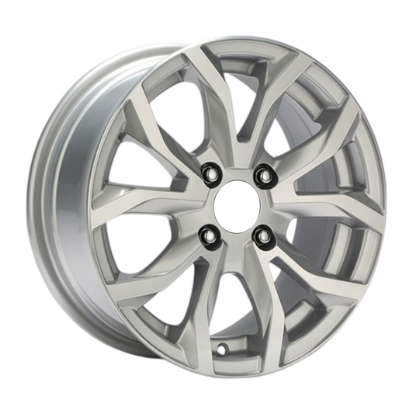 FD 6.5x15 FD 5X100 534 ET35 57.1 Full Silver Jant