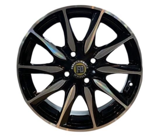 6.5X15 4X100 591 ET35 67.1 Black Diamond Jant