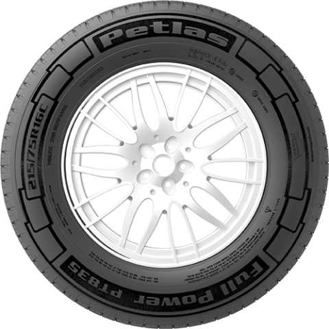 Petlas 235/65R16C TL 121/119R 12PR Full Power PT835 Hafif Ticari Yaz Lastiği (2023)