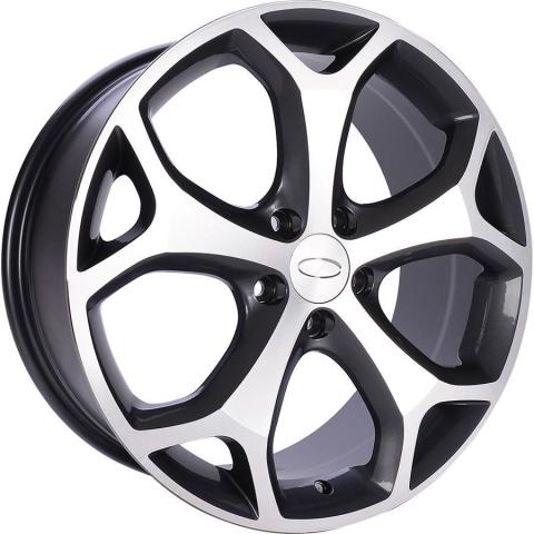 Powcan 6.5X15 BK-386 4X108 ET45 63.4 Gun Mac XL Jant