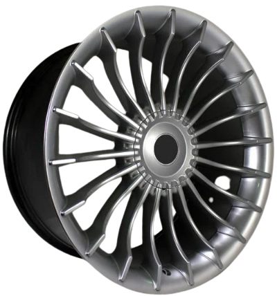 POWCAN 7X15 BK-273 4X100 ET35 73.1 HYPER SILVER JANT