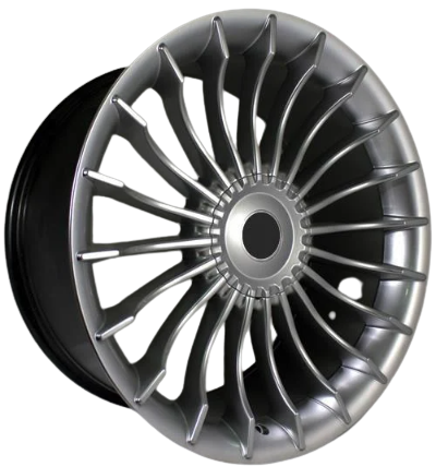 POWCAN 7X15 BK-273 4X100 ET35 73.1 HYPER SILVER JANT