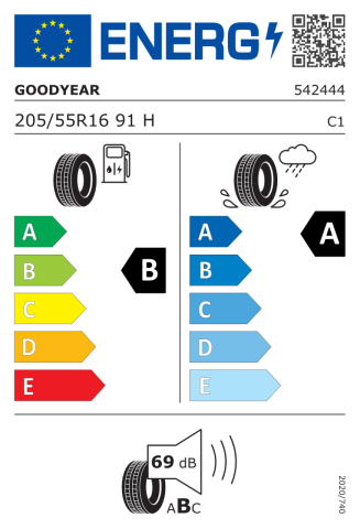 Goodyear 205/55R16 91H Efficientgrip Performance2 Otomobil Yaz Lastiği (2024)