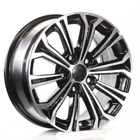 EMR 6.5X15 5X114 ET39 67.2 Black Diamond Jant