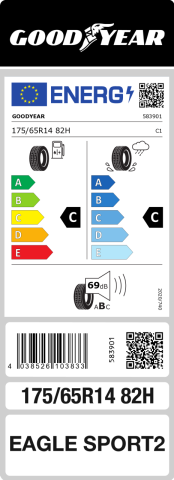 Goodyear 175/65R14 82H Eagle Sport2 Otomobil Yaz Lastiği (2024)