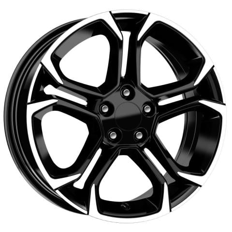EMR 6.5X16 5X98 ET35 58.1 Black Diamond Jant