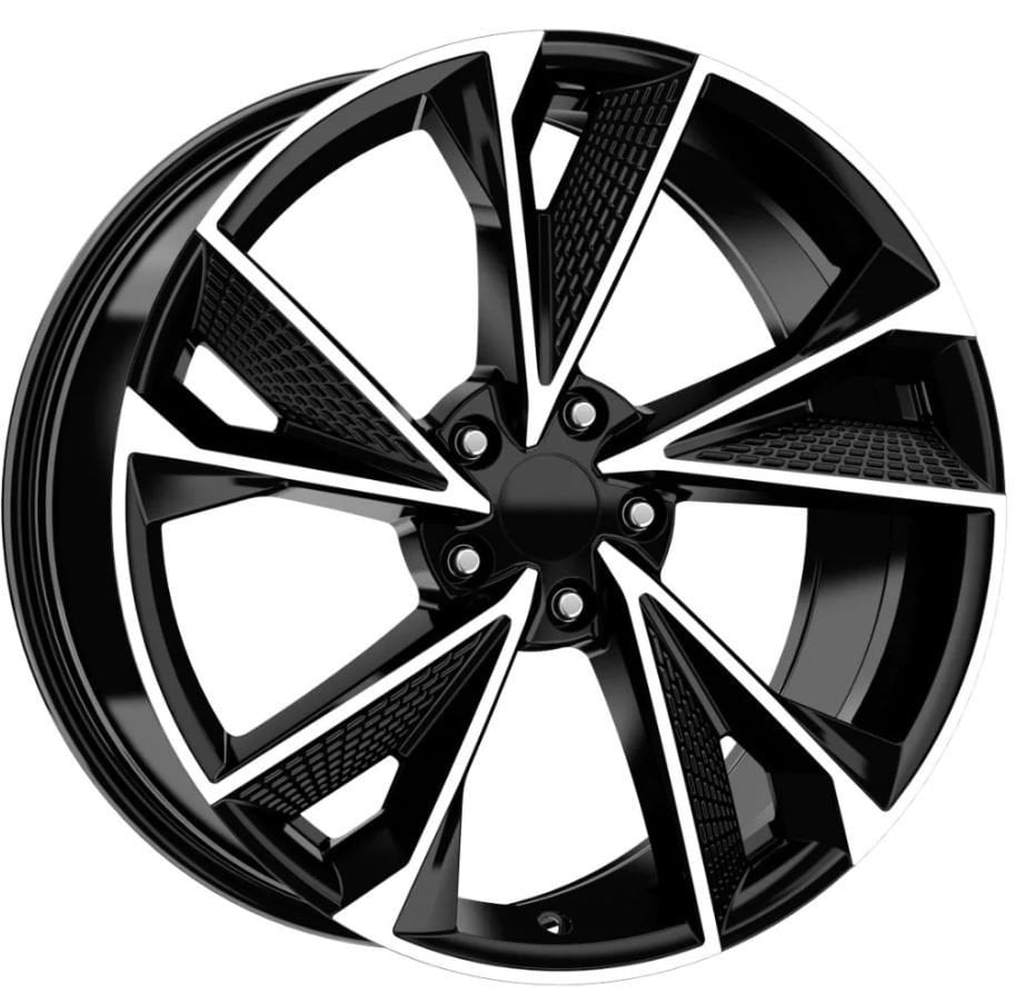 8.0X18 5X112 ET40 66.45 Black Diamond Jant