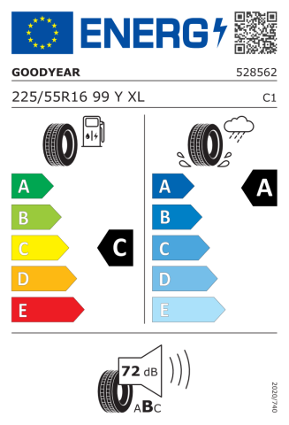 Goodyear 225/55R16 99Y XL Eagle F1 Asymmetric2 FP Otomobil Yaz Lastiği(2022)
