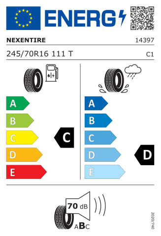 Nexen 245/70R16 111T XL Roadian Htx Rh5 Ws (Beyaz Yazılı) 4x4-Suv Dört Mevsim Lastiği (2023)