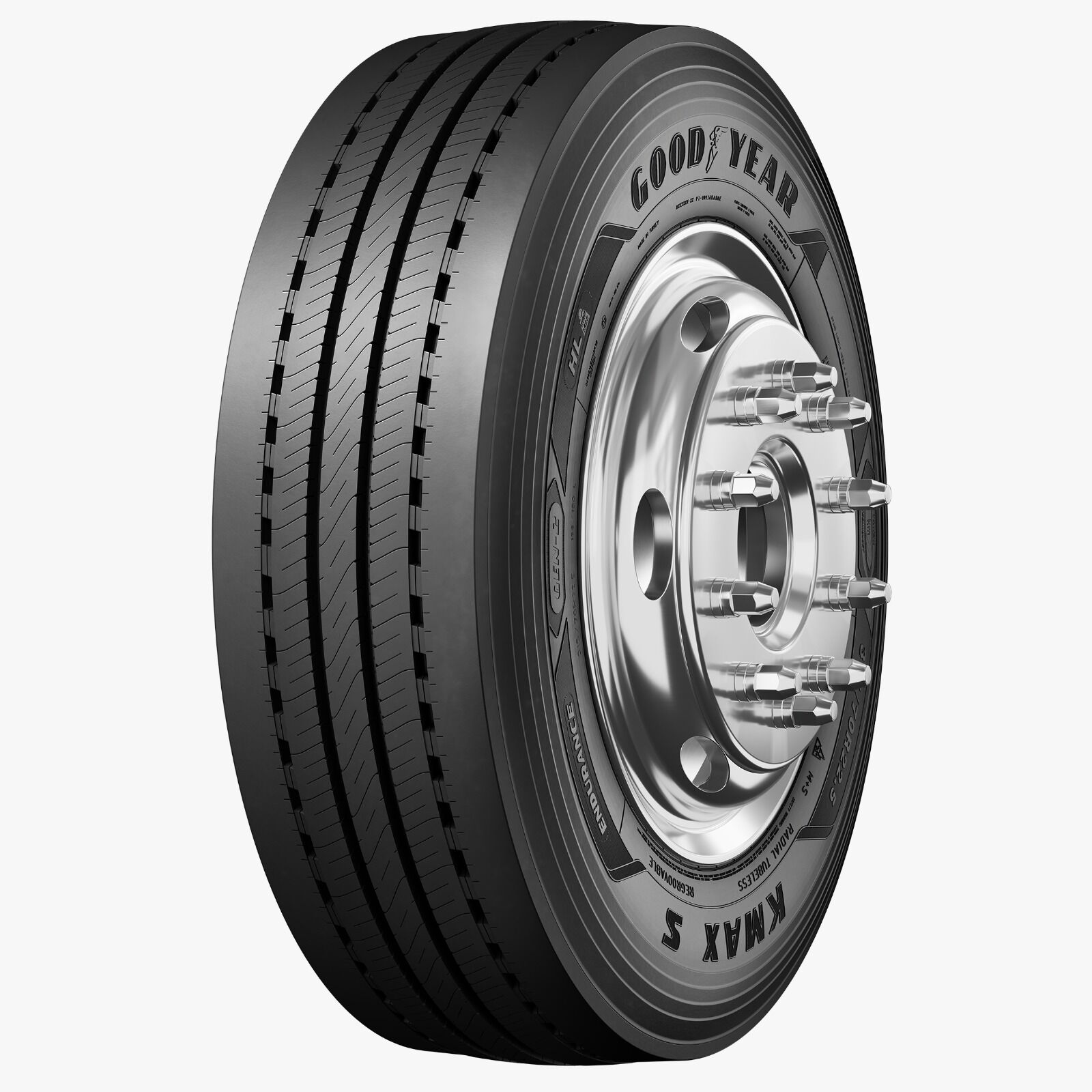 Goodyear 315/70R22.5 Kmax S Endurance GEN-2 156/150L 3PSF Asfalt Düz Tip Lastiği (2026)