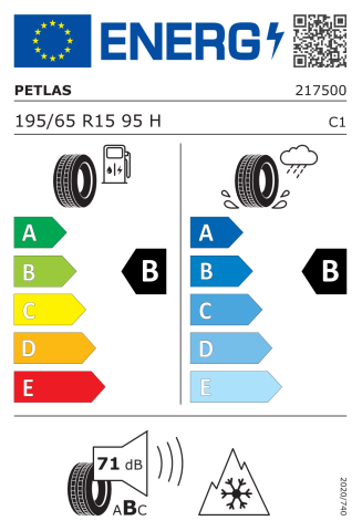 Petlas 195/65R15 TL 95H Reinf. Snowmaster2 Otomobil Kış lastiği (2023)