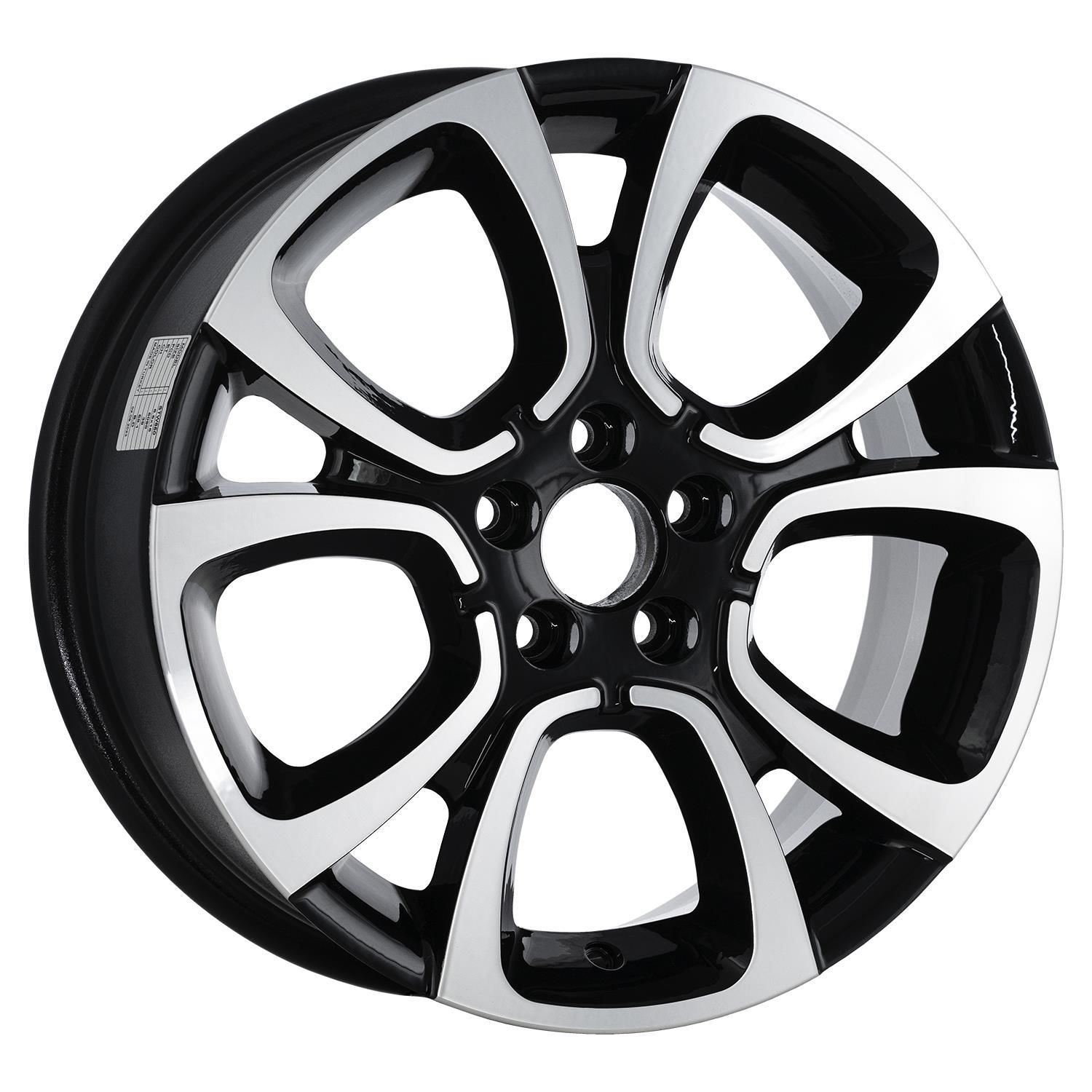 6.5X16 5X98 ET39 58.1 Black Diamond Jant