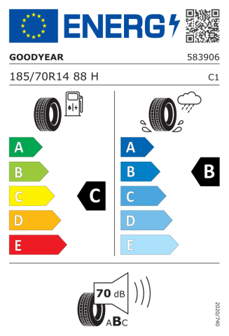 Goodyear 185/70R14 88H Eagle Sport 2 Otomobil Yaz Lastiği (2025)