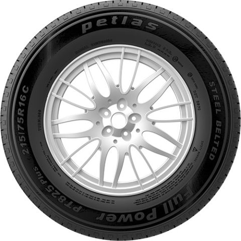 Petlas 215/70R15C TL 109/107S 8PR Full Power PT825 Plus Hafif Ticari Yaz Lastiği