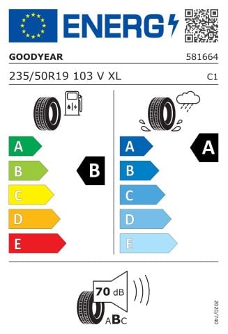Goodyear Efficientgrip 2 Suv 235/50R19 103V XL  FP 4x4-Suv Yaz Lastiği (2024)
