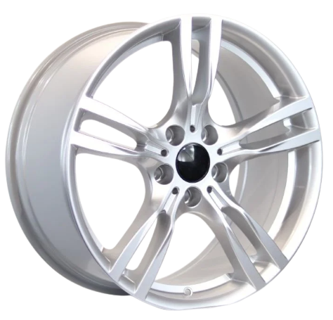 9.0X19 5X120 ET45 72.6 Silver Jant