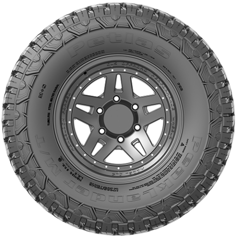 Petlas LT 265/70R16 TL 121/118S LRE RWL Peaklander A/T 4X4-Suv Yaz Lastiği (2026)