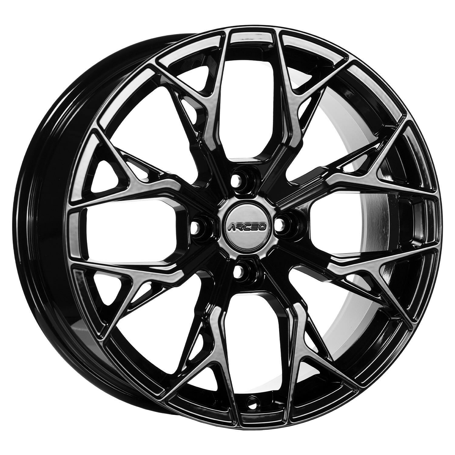 7.5X17 4X100 ET35 73.1 Black Jant