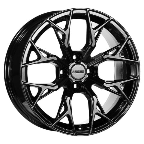 7.5X17 4X100 ET35 73.1 Black Jant