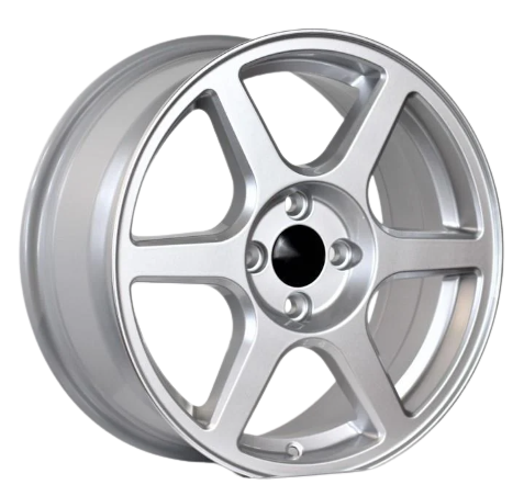 EMR 7.0X16  5X108 ET40 73.1 Dynamic Silver Jant