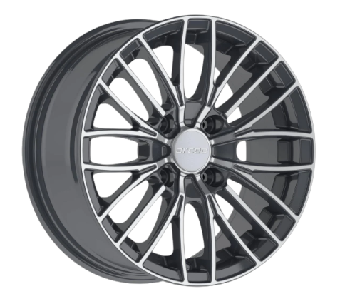 EMR 6.0X14 4X114 ET35 67.1 Palladium Polished Jant