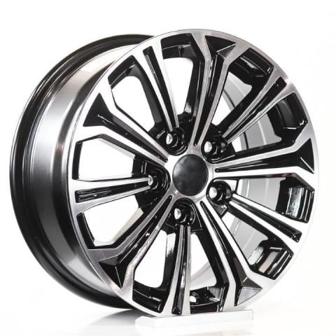 Emr 7.0X16 5X114.3 ET40 60.1 Black Diamond Jant
