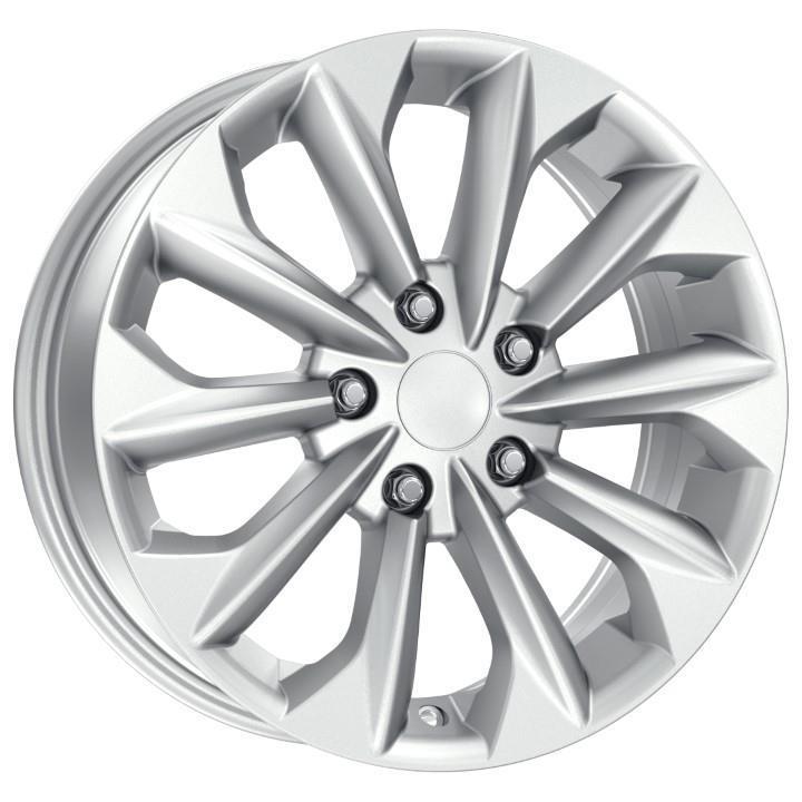 EMR 6.5X16 5X114 ET38 60.1 Silver Jant