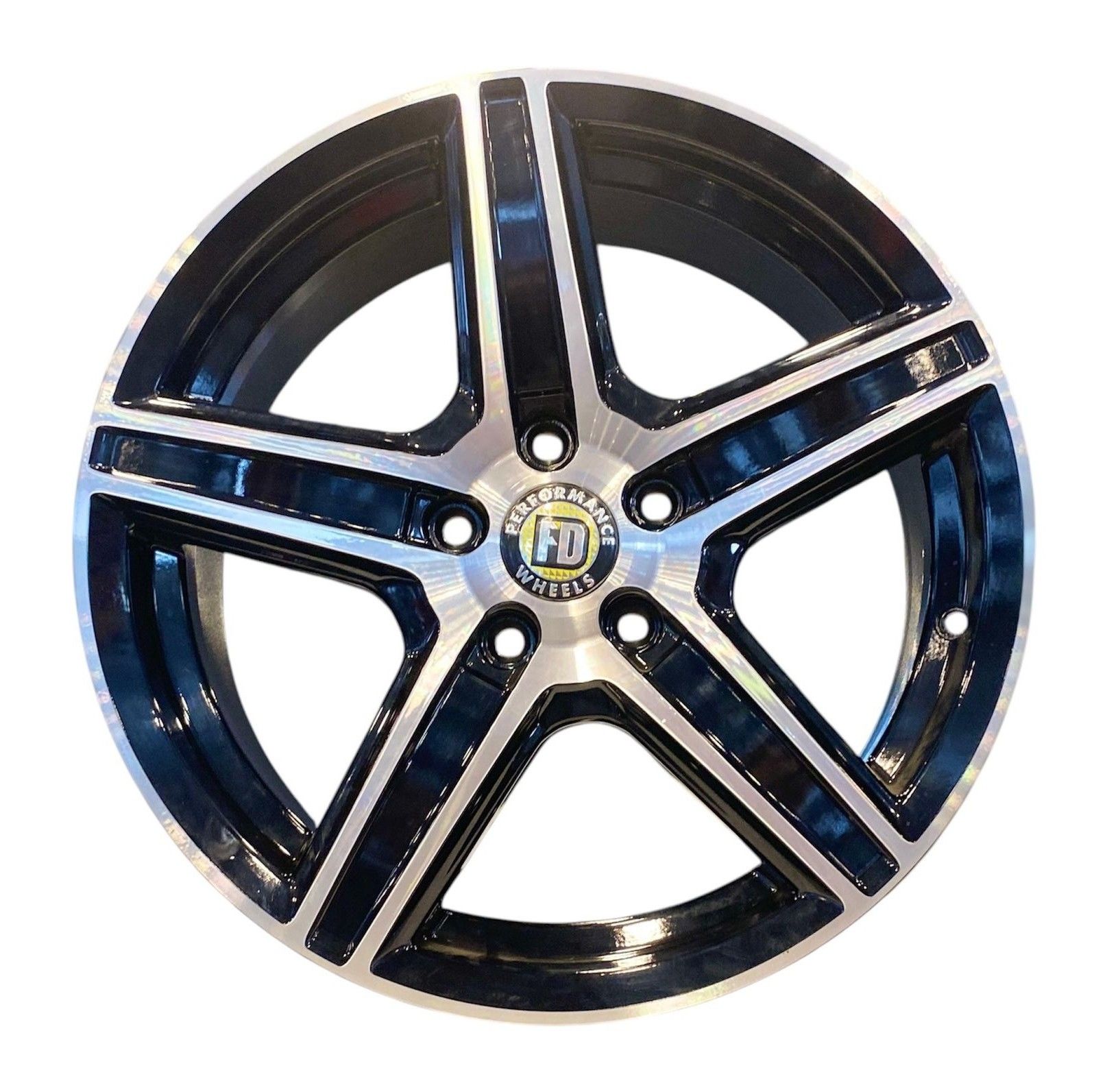 7.5X17 5X112 FD 738 ET40 72.6 Black Diamond Jant